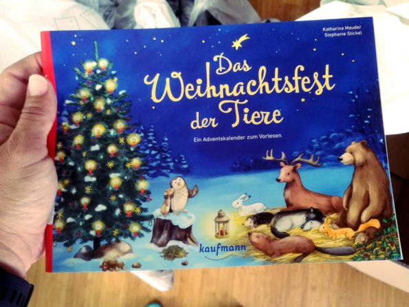 Katharina Mauder, Stephanie Stickel, Kaufmann Verlag, Das Weihnachtsfest der Tiere, Adventskalender für Kinder